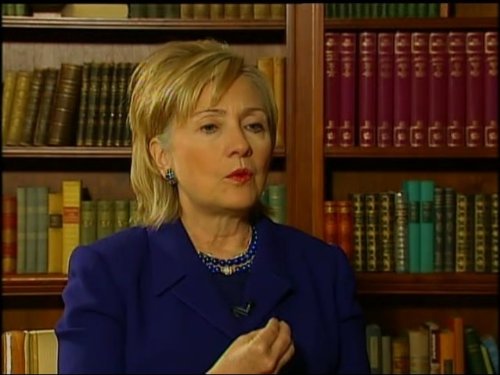Still of Hillary Clinton in Charlie Rose (1991)