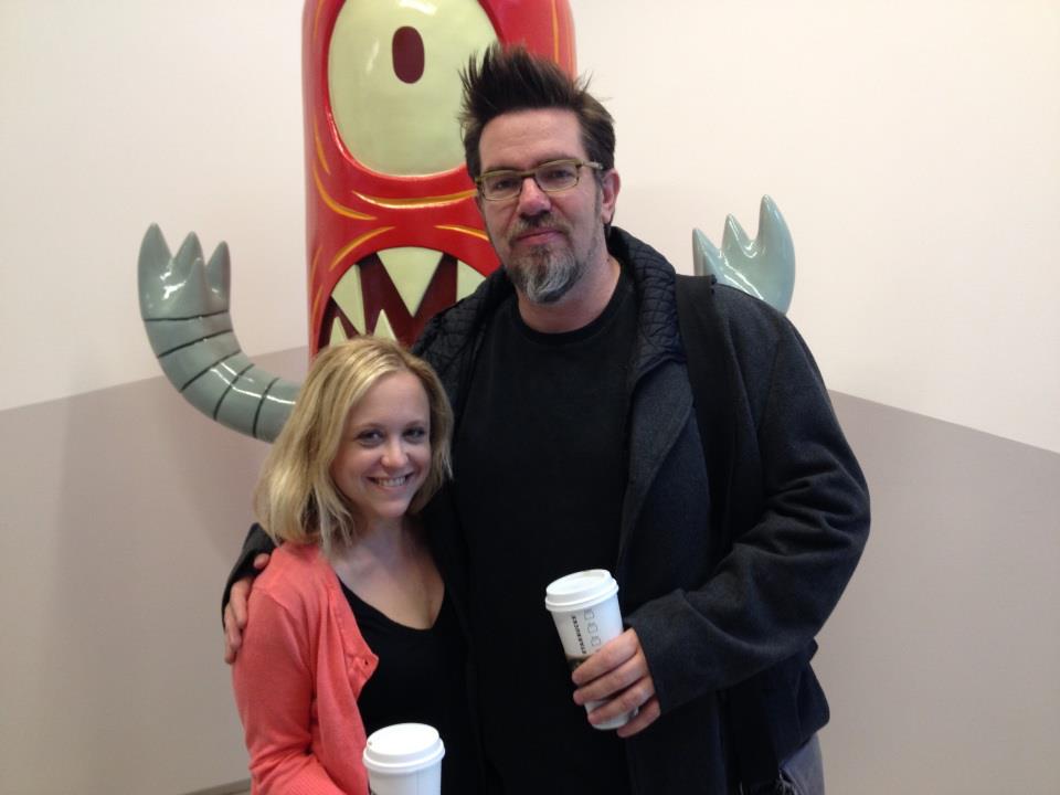 Director Drew Daywalt & friend Amy Gunzenhauser