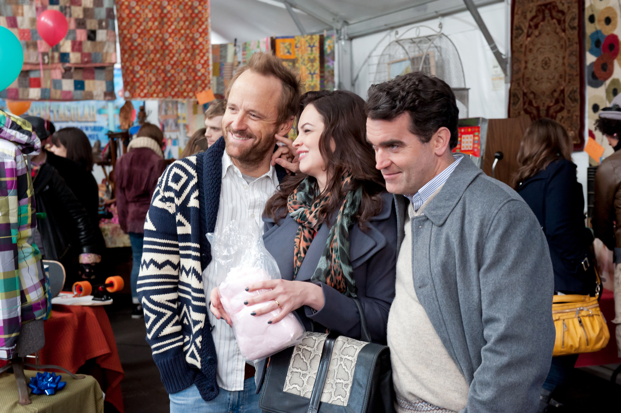 Tammy Blanchard, Brian d'Arcy James and John Benjamin Hickey in The Big C (2010)
