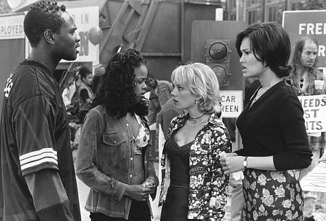 Still of Tia Carrere, Brian Hooks, Natasha Gregson Wagner and Malinda Williams in High School High (1996)