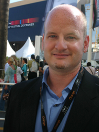 Allen Wolf at the Cannes Film Festival.