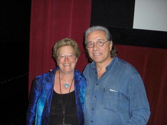 LALIFF Founder Edward Olmos and Abby Ginzberg