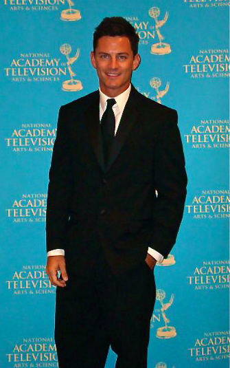 R. Brandon Johnson attending the Creative Arts Entertainment Emmy Awards.