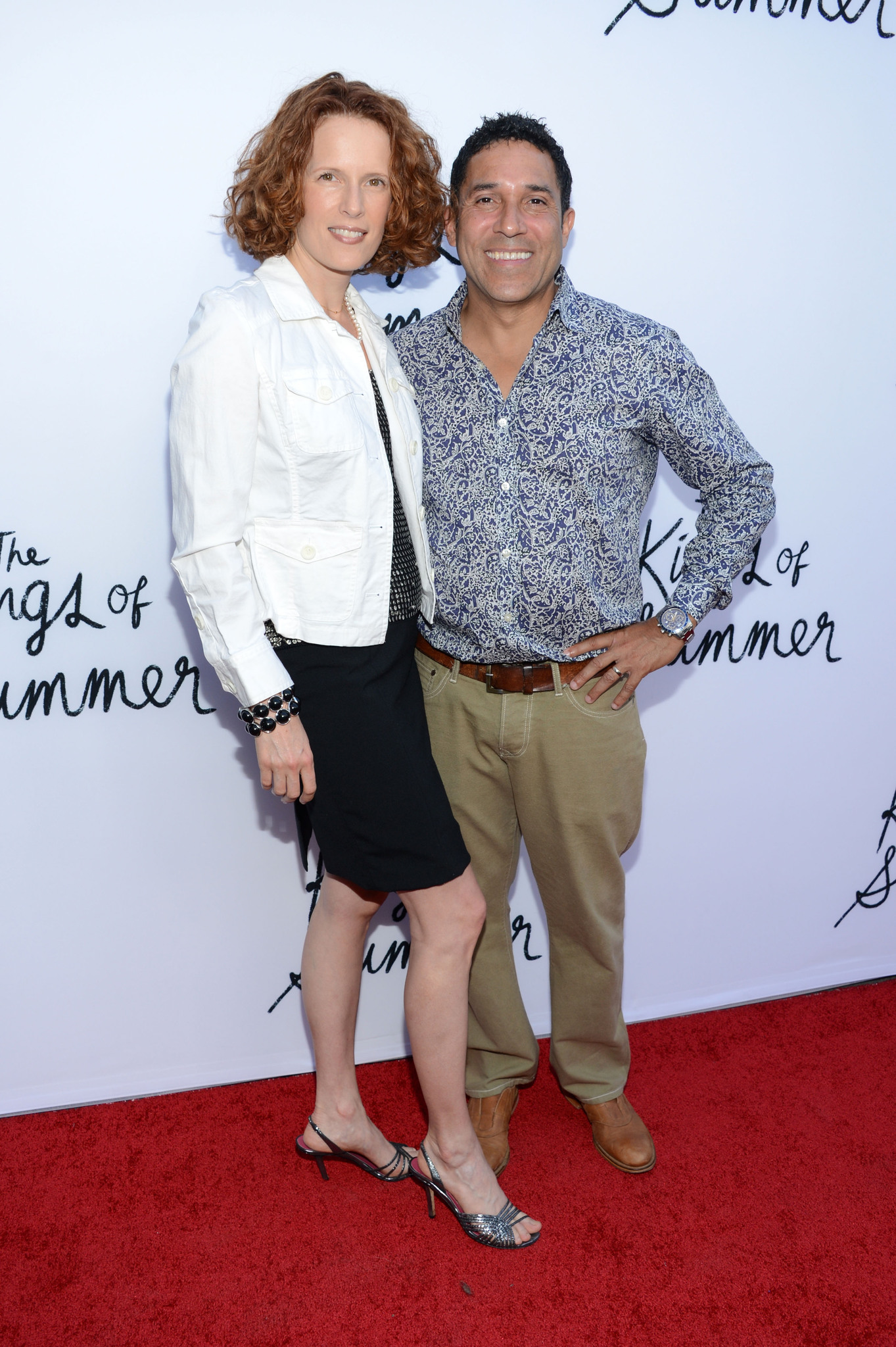 Ursula Whittaker and Oscar Nuñez at event of The Kings of Summer (2013)