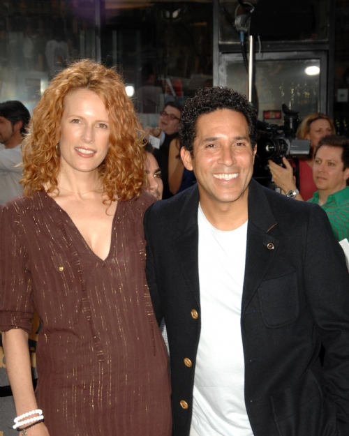 Ursula Whittaker and Oscar Nunez at Bruno Premiere.