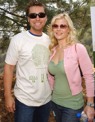 Lance Bass and Alison Sweeney