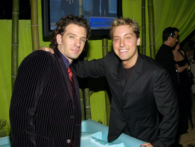 Lance Bass and J.C. Chasez