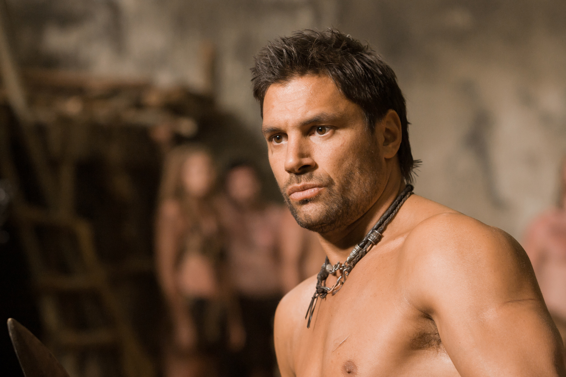 Still of Manu Bennett in Spartacus: Blood and Sand (2010)