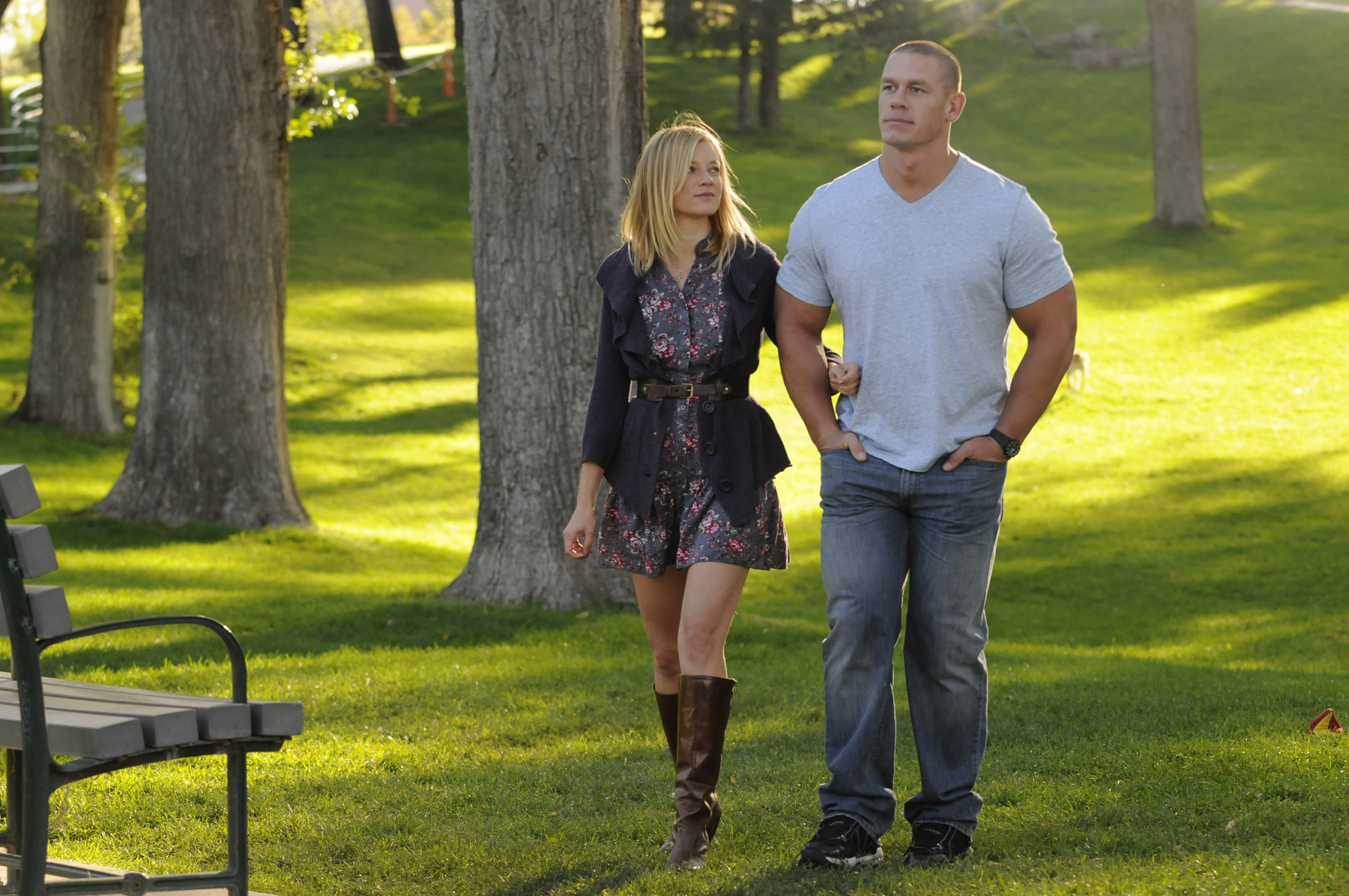 Still of Amy Smart and John Cena in The Reunion (2011)