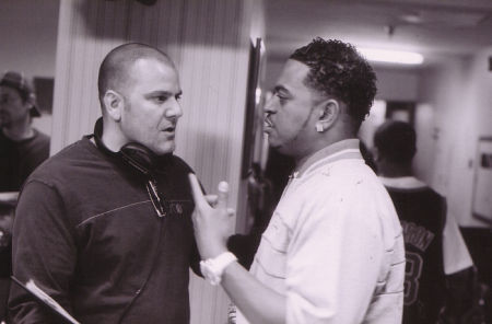 Producer Billy Pollina (left) with director Christopher B. Sykes