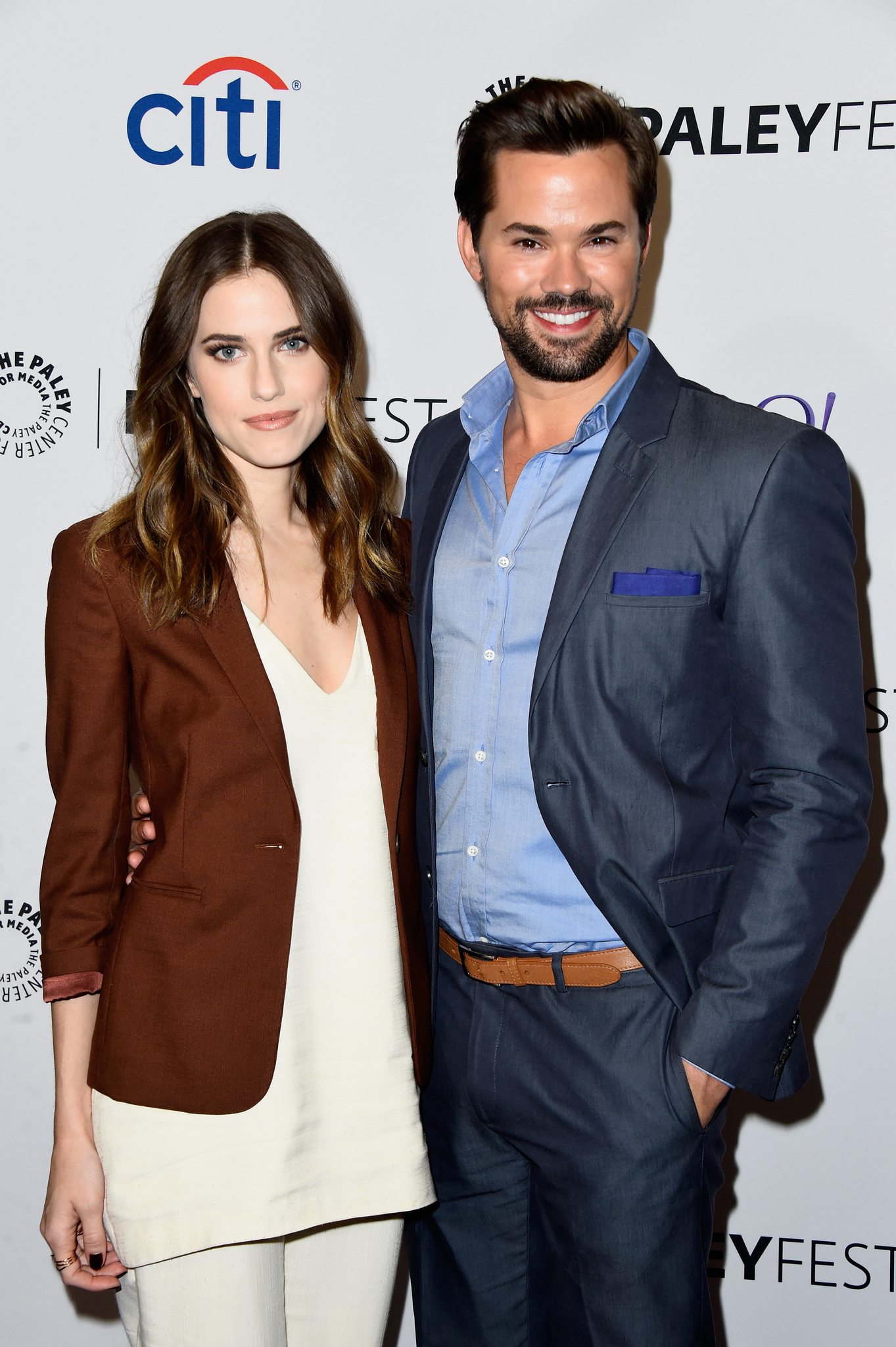 Andrew Rannells and Allison Williams at event of Girls (2012)