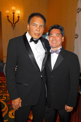 Muhammad Ali and Roy Yamaguchi