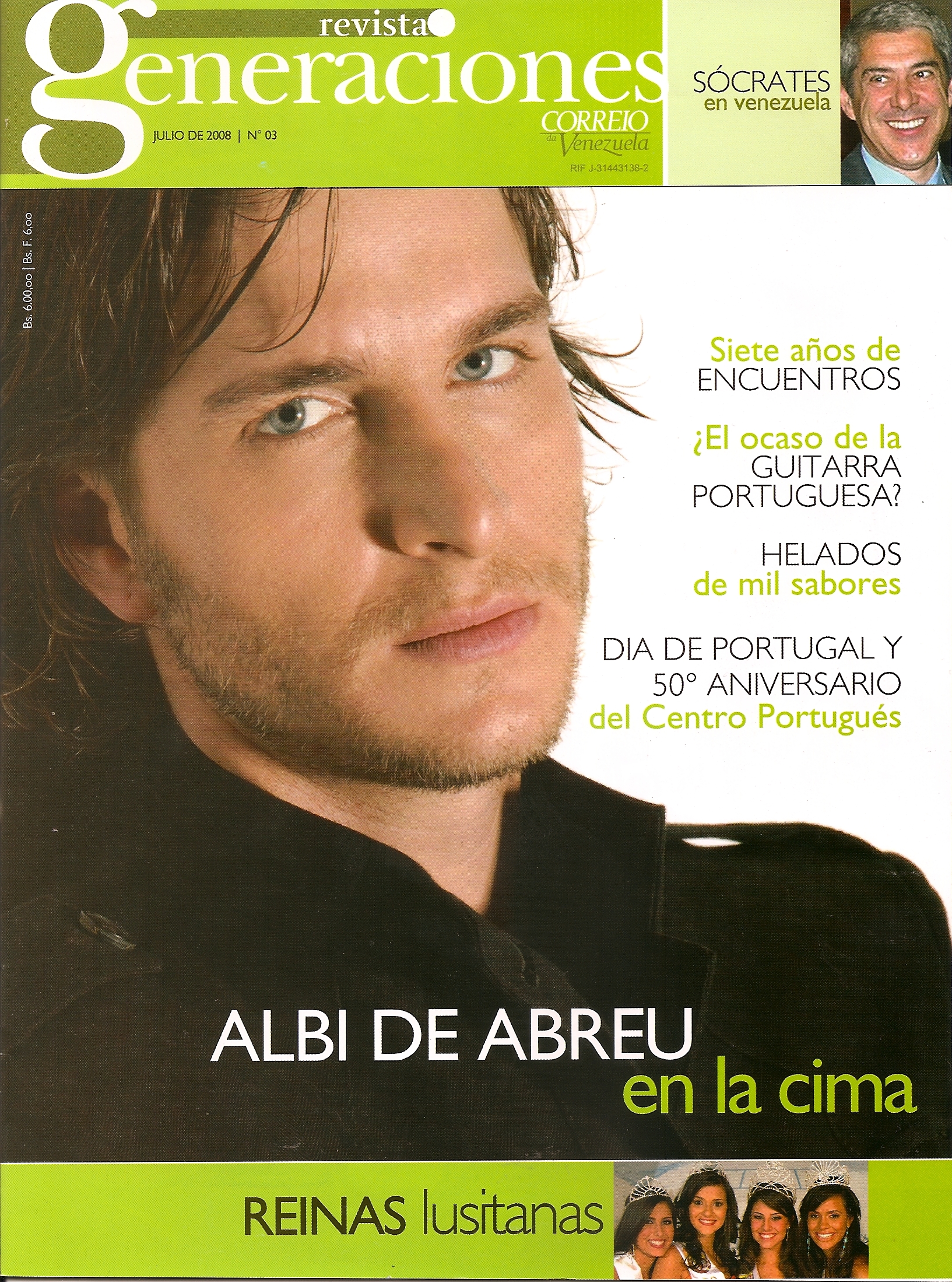 Genereaciones Magazine's Cover