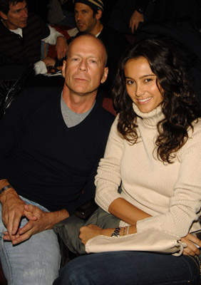 Bruce Willis and Emma Heming at event of What Just Happened (2008)