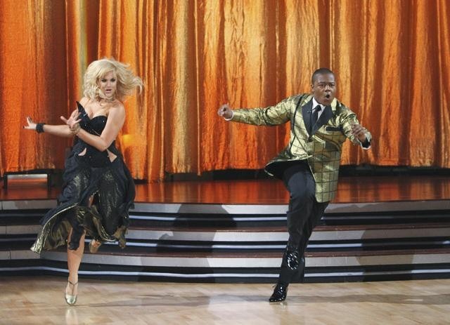 Still of Kyle Massey and Lacey Schwimmer in Dancing with the Stars (2005)