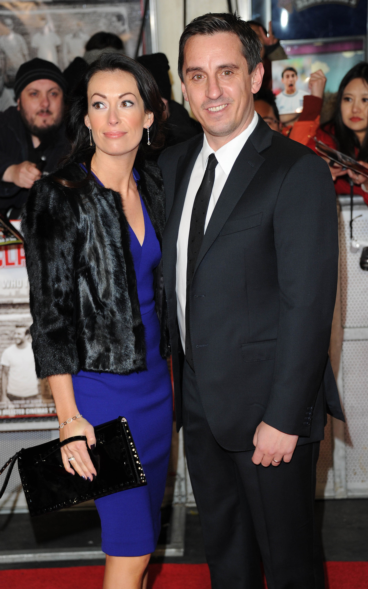 Gary Neville and Emma Hadfield at event of The Class of 92 (2013)