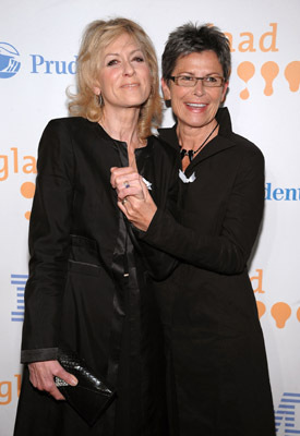 Judith Light and Kate Clinton