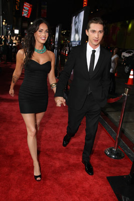 Shia LaBeouf and Megan Fox at event of Eagle Eye (2008)