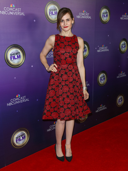 Deborah attends the NBCUniversal Short Film Festival as a finalist with her film 