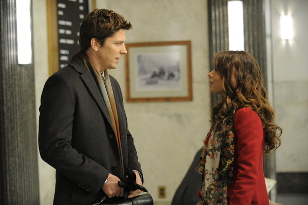 Still of Michael Trucco and Sarah Shahi in Fairly Legal (2011)