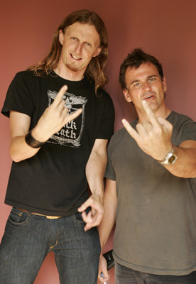Sam Dunn and Scot McFadyen at event of Metal: A Headbanger's Journey (2005)