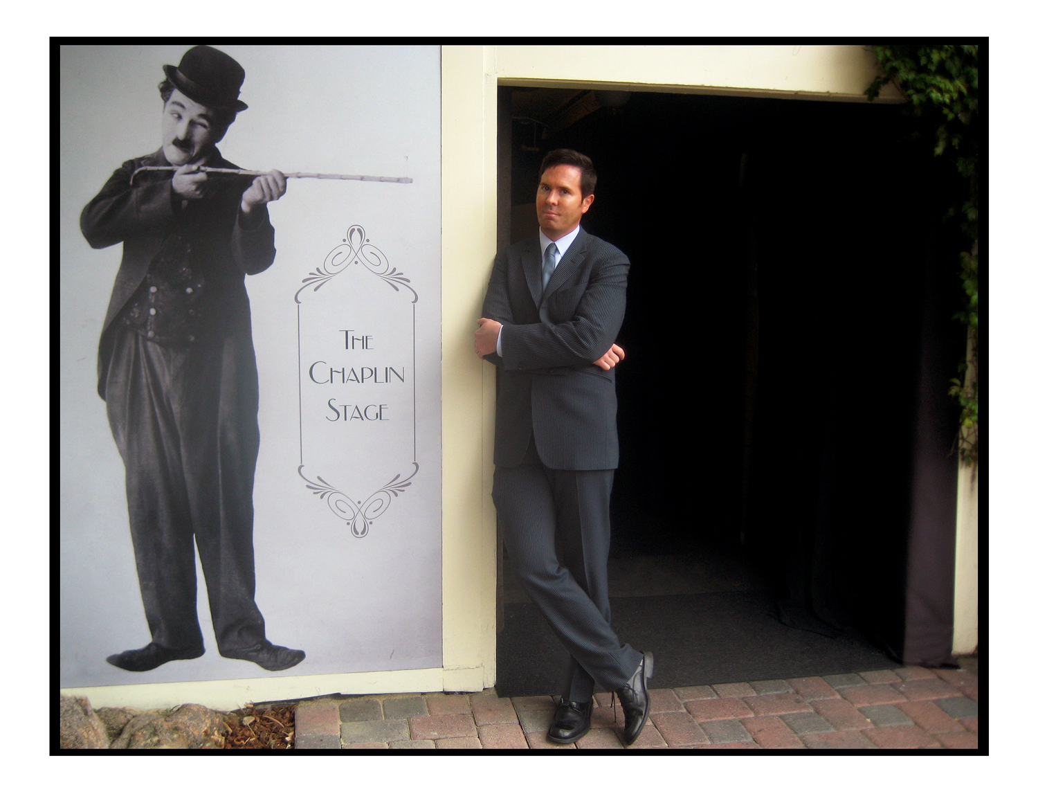 Jeffrey Vance at the Jim Henson Company (the former Chaplin Studios), Hollywood, CA, during production of 