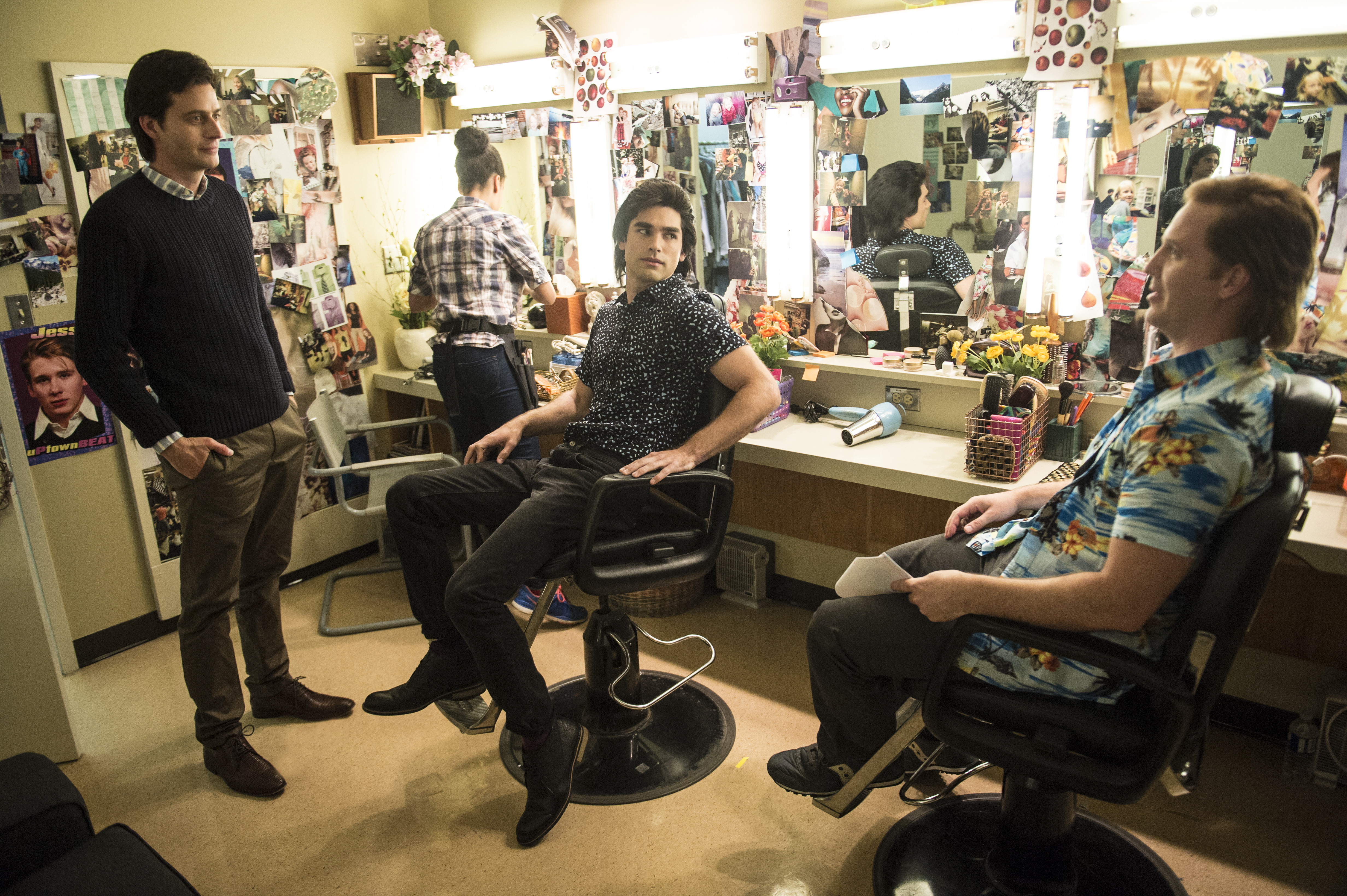 Still of Garrett Brawith, Justin Mader and Justin Gaston in The Unauthorized Full House Story (2015)