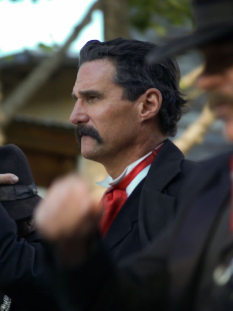 As Wyatt Earp in 