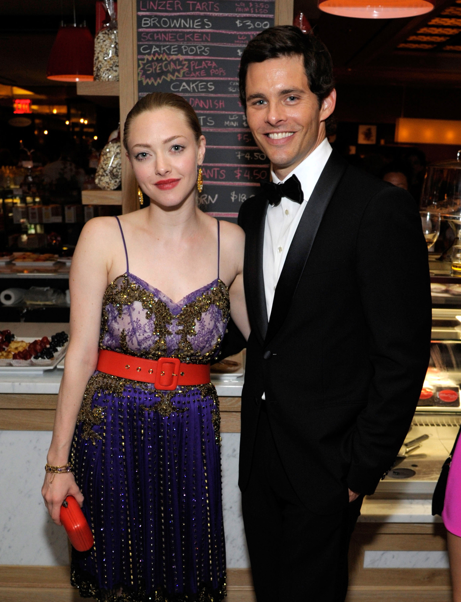 James Marsden and Amanda Seyfried