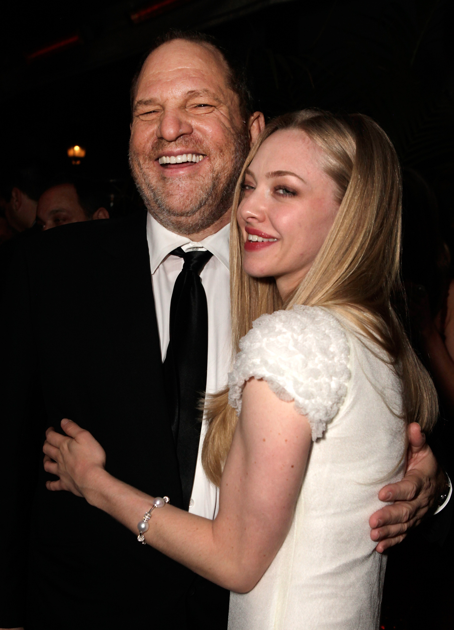 Harvey Weinstein and Amanda Seyfried