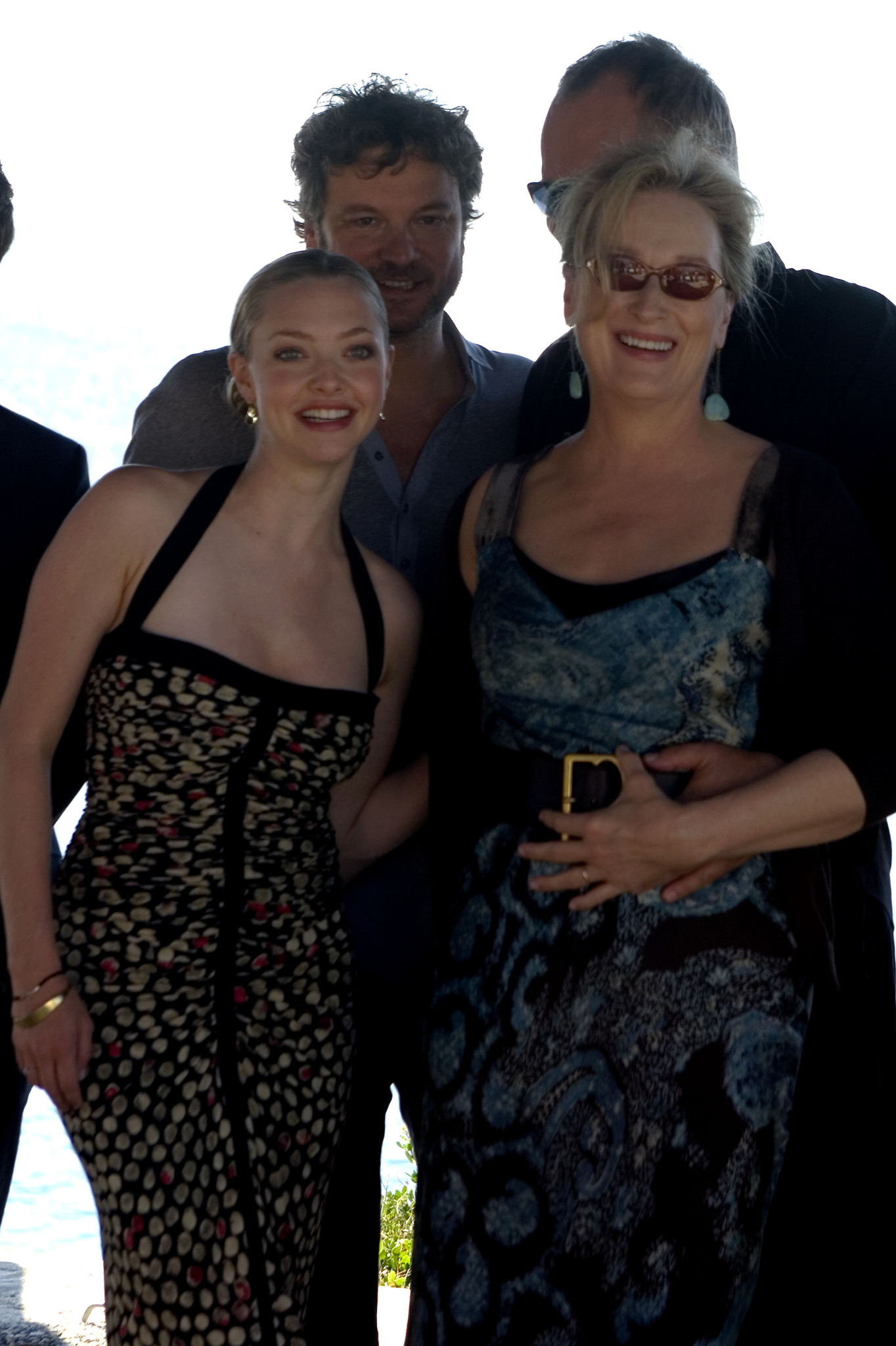 Colin Firth, Meryl Streep and Amanda Seyfried at event of Mamma Mia! (2008)
