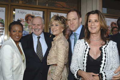 Jane Fonda, Toby Emmerich, Wanda Sykes, Paula Weinstein and Michael Lynne at event of Ne anyta, o monstras (2005)