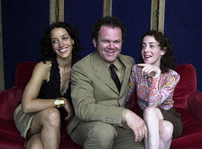 John C. Reilly, Jennifer Beals and Jane Adams at event of The Anniversary Party (2001)