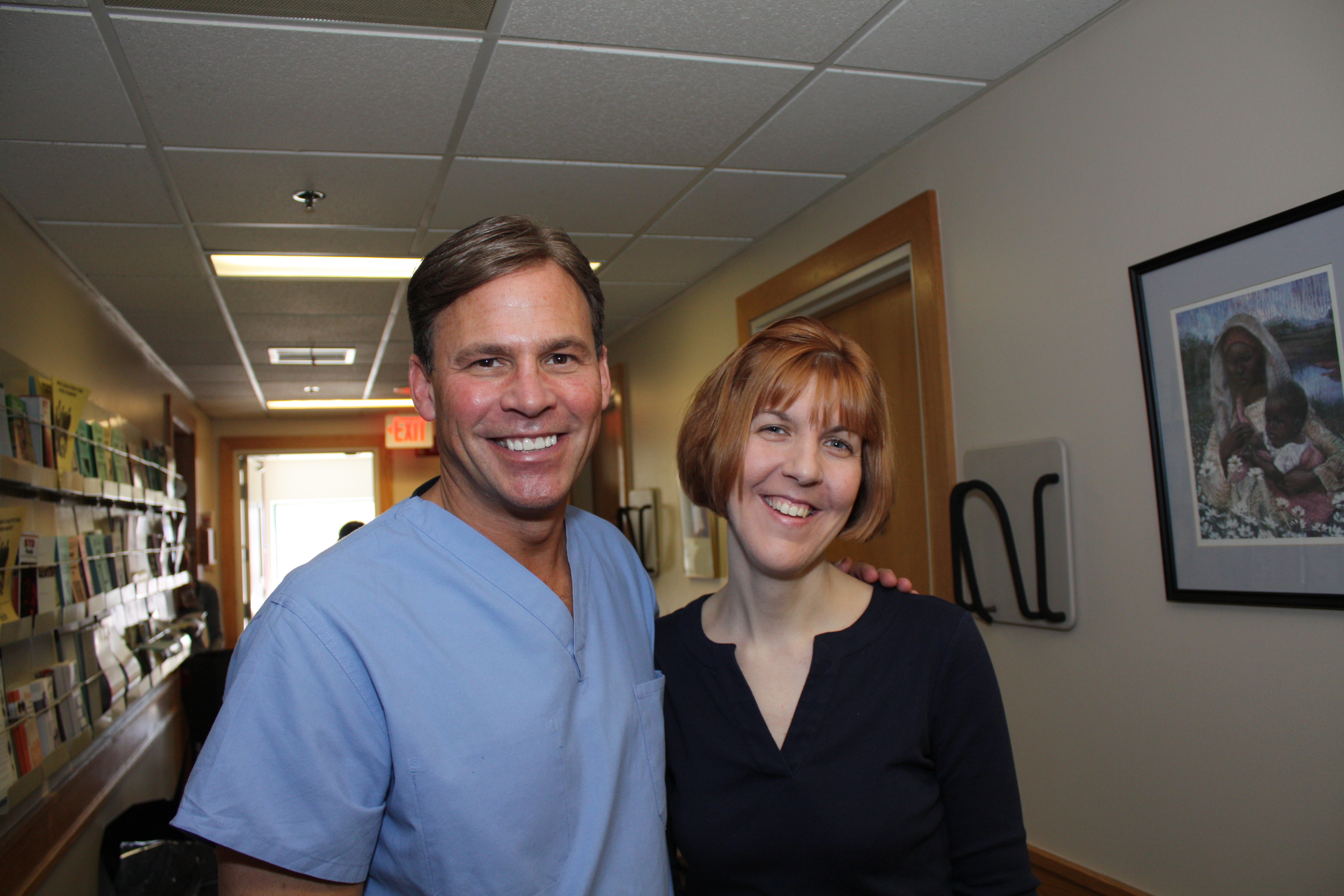 Jeff Corazzini as a surgeon in BU film