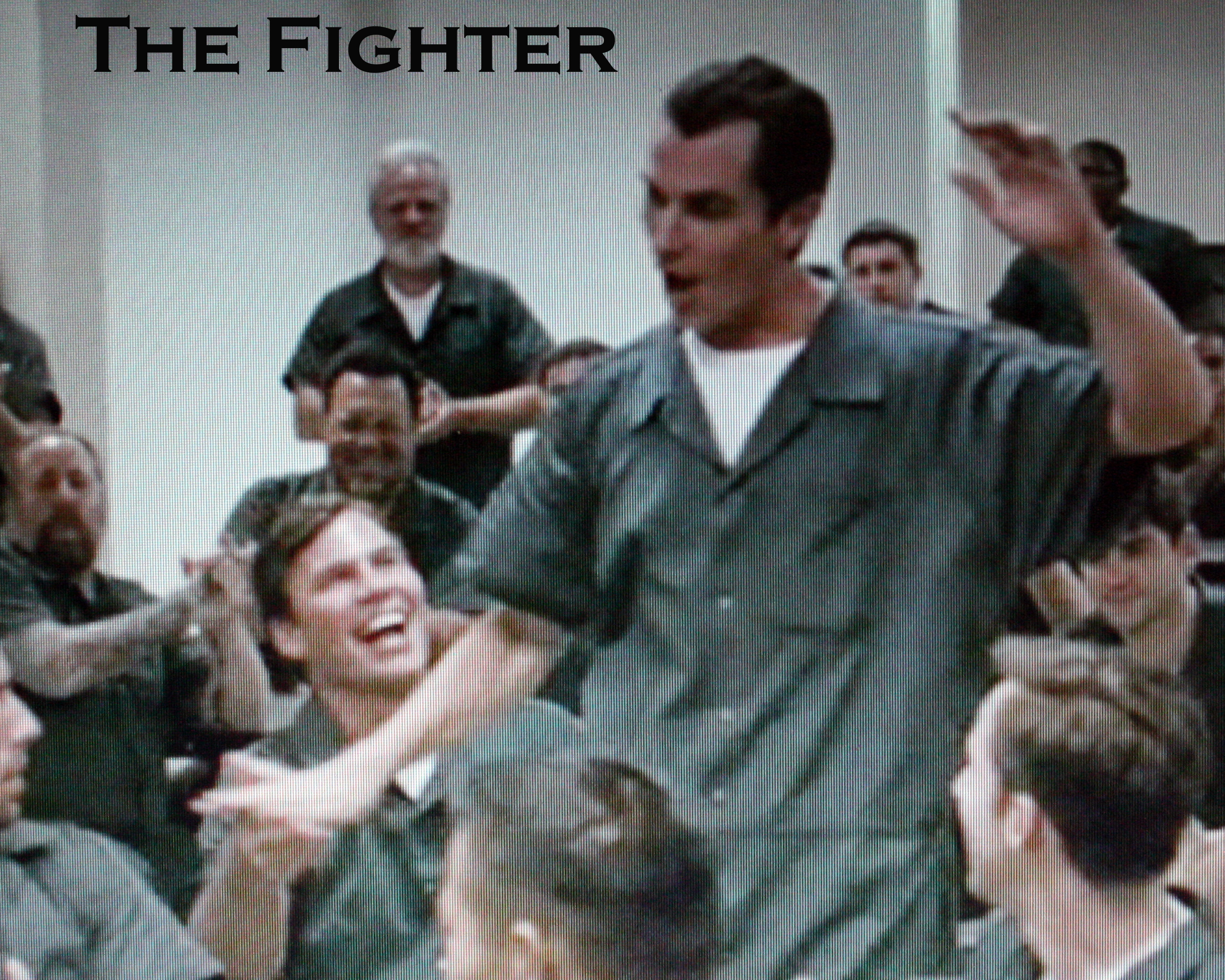 The Fighter starring Christian Bale in scene with Jeff Corazzini as inmate