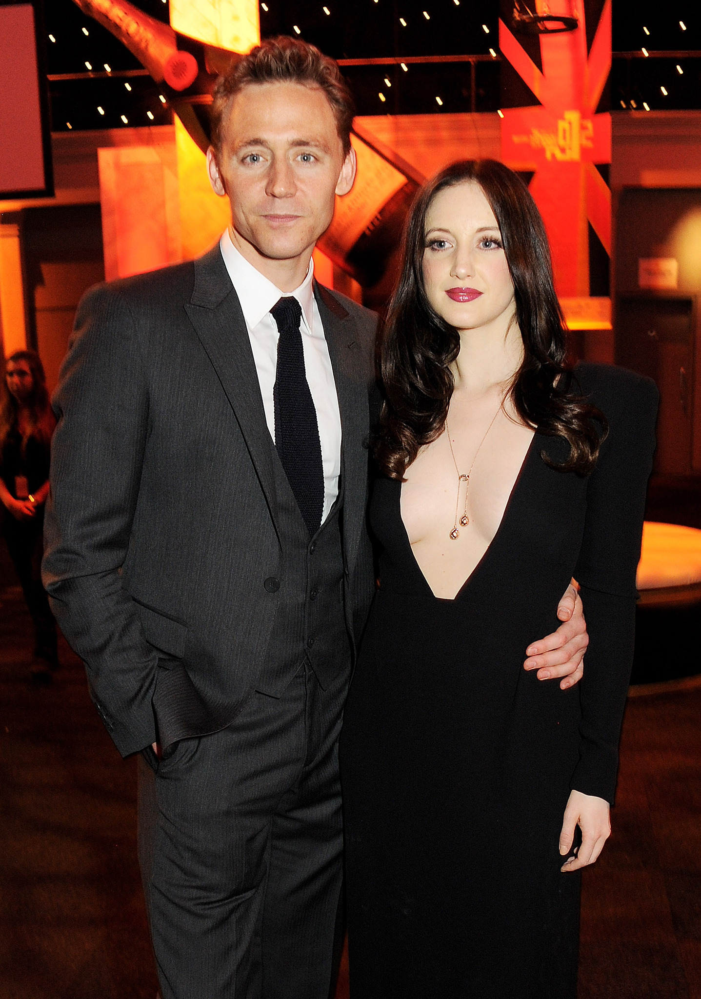 Tom Hiddleston and Andrea Riseborough