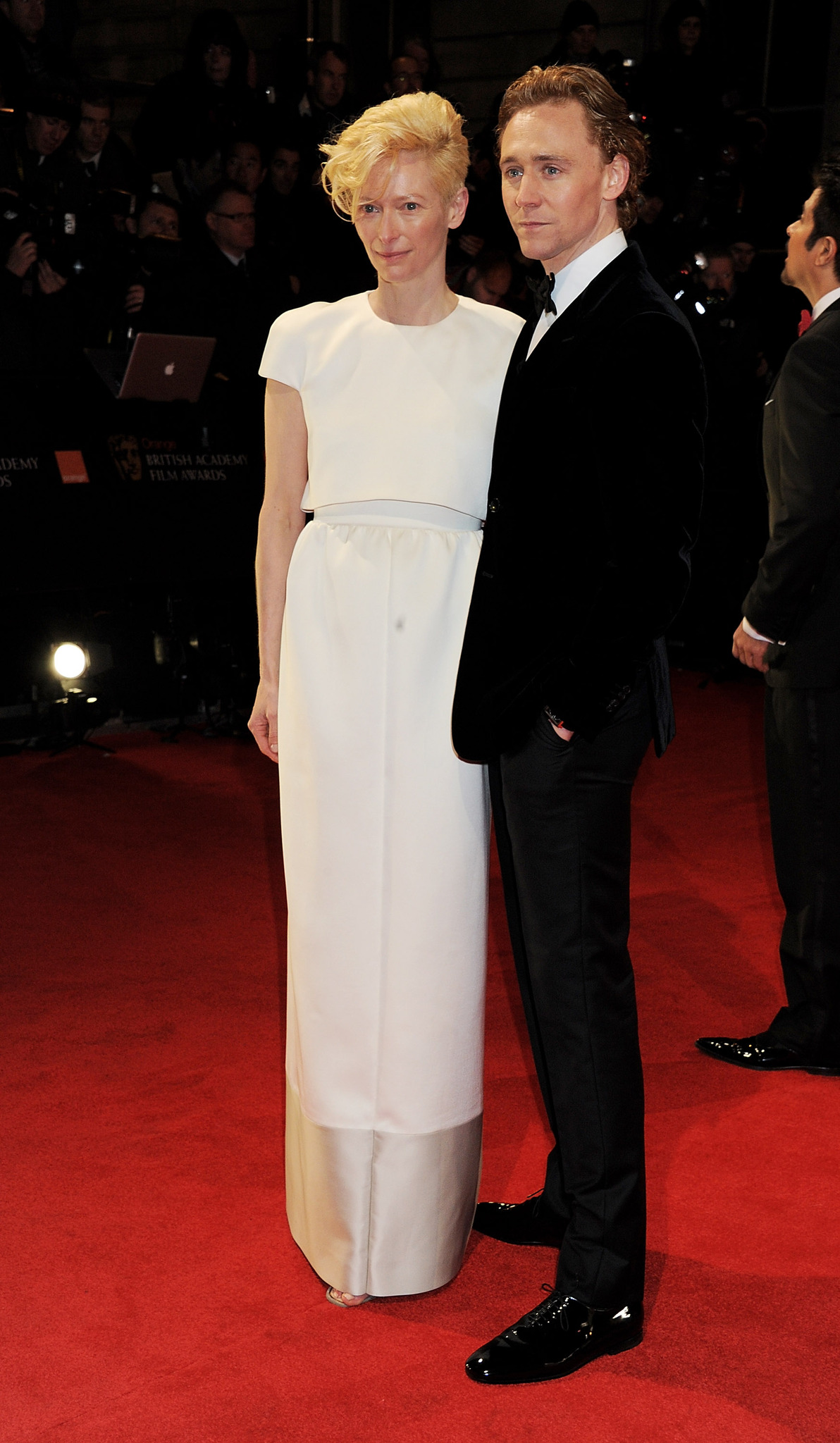 Tilda Swinton and Tom Hiddleston