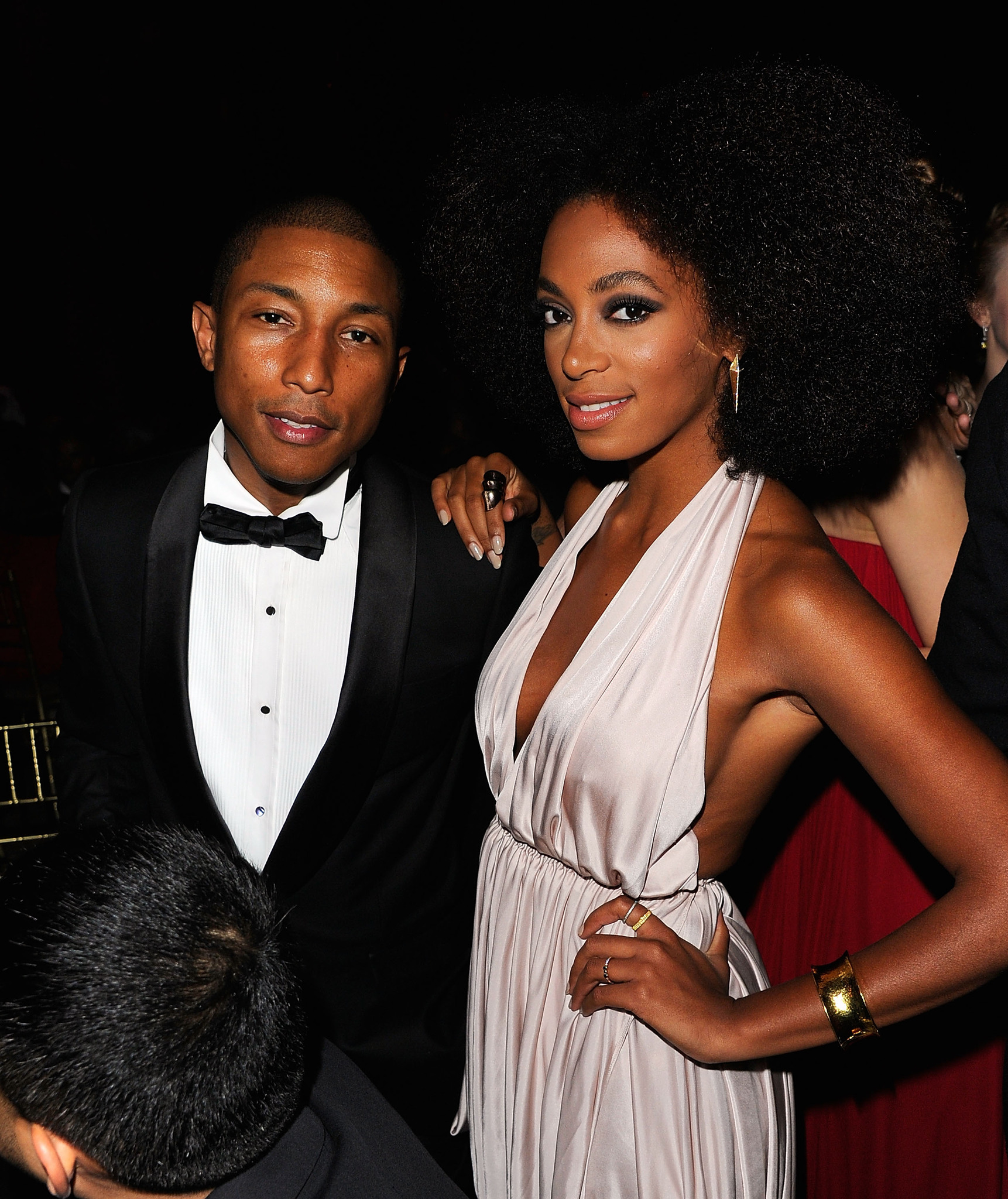 Solange Knowles and Pharrell Williams