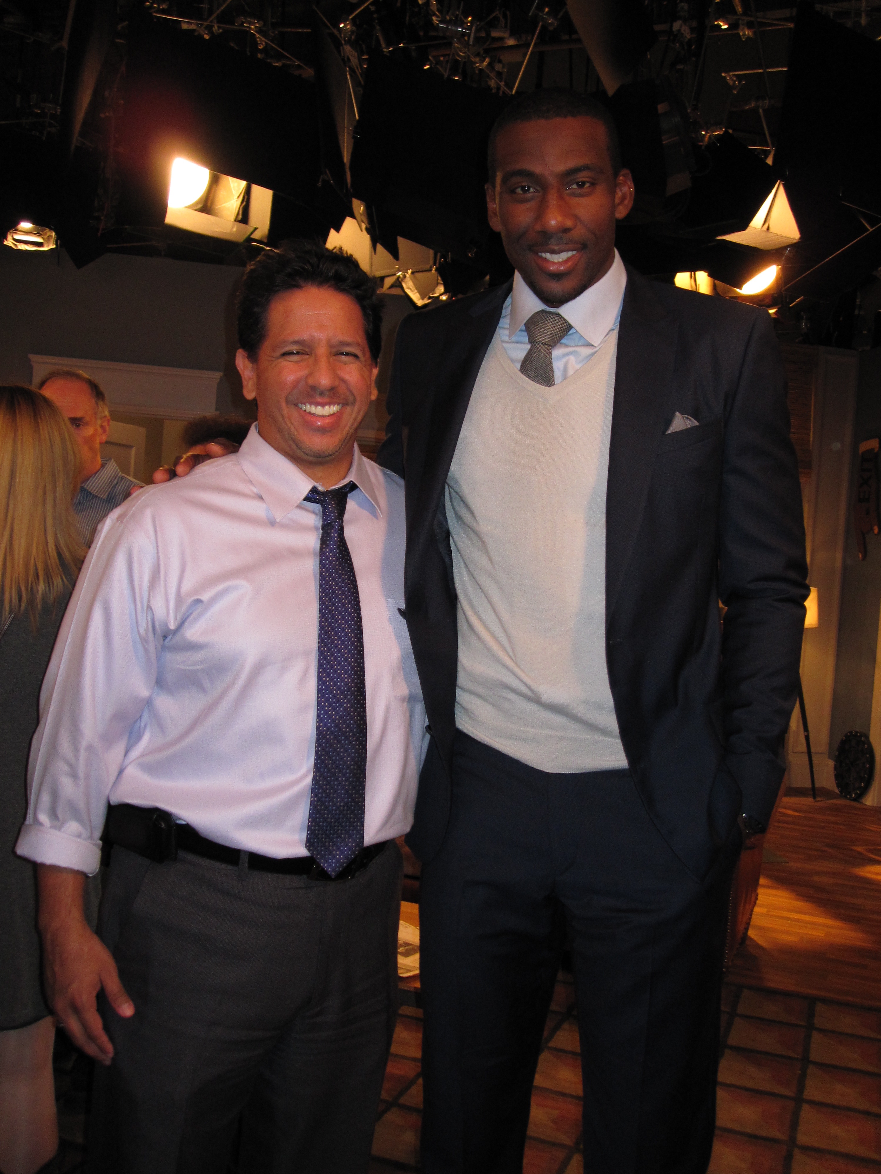 Hanging with Amare Stoudemire