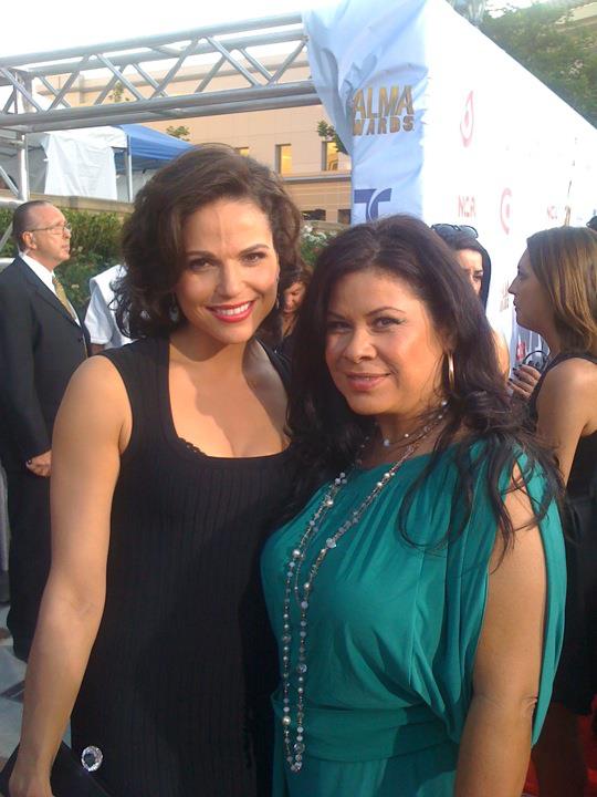 With Lana Parilla.