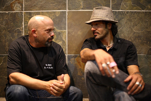 Undercover NARC partners Lee Arenberg and George Katt in 