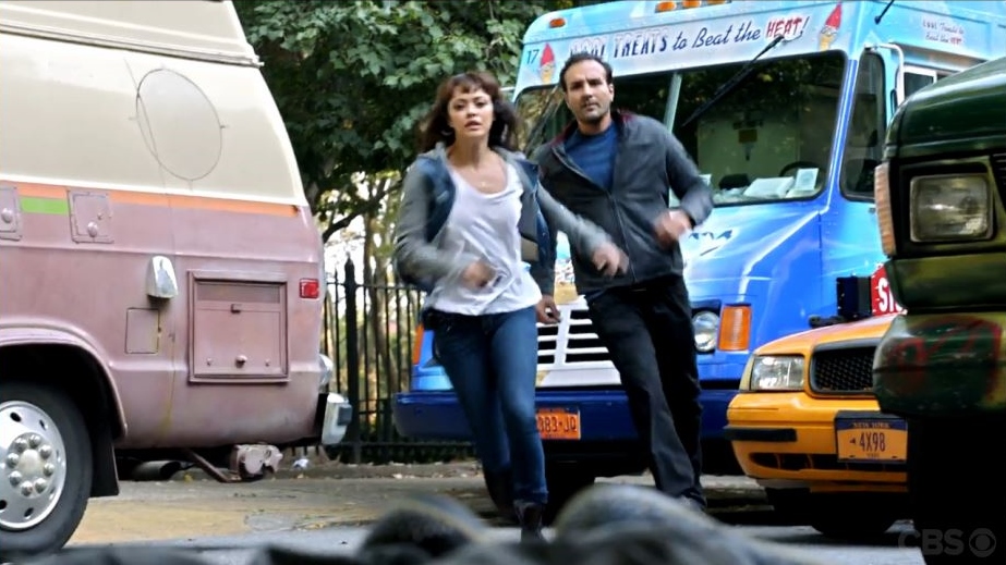 Still of Marisa Ramirez and George Katt in Lost and Found and Blue Bloods