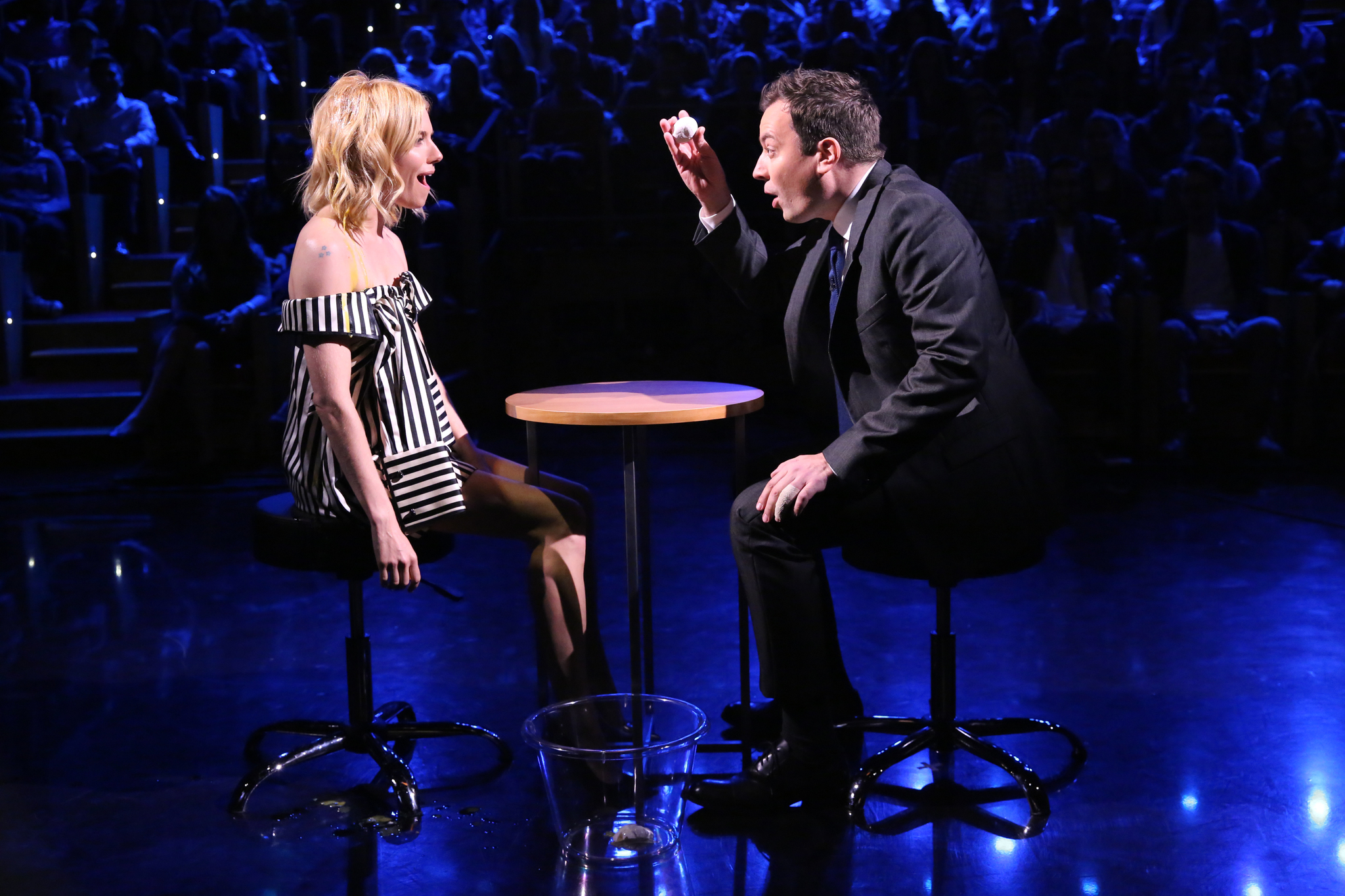 Jimmy Fallon and Sienna Miller