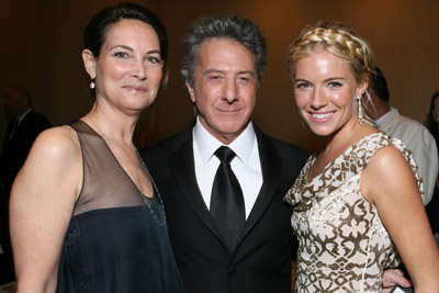 Dustin Hoffman and Sienna Miller