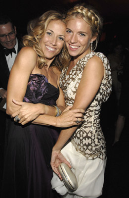 Sheryl Crow and Sienna Miller