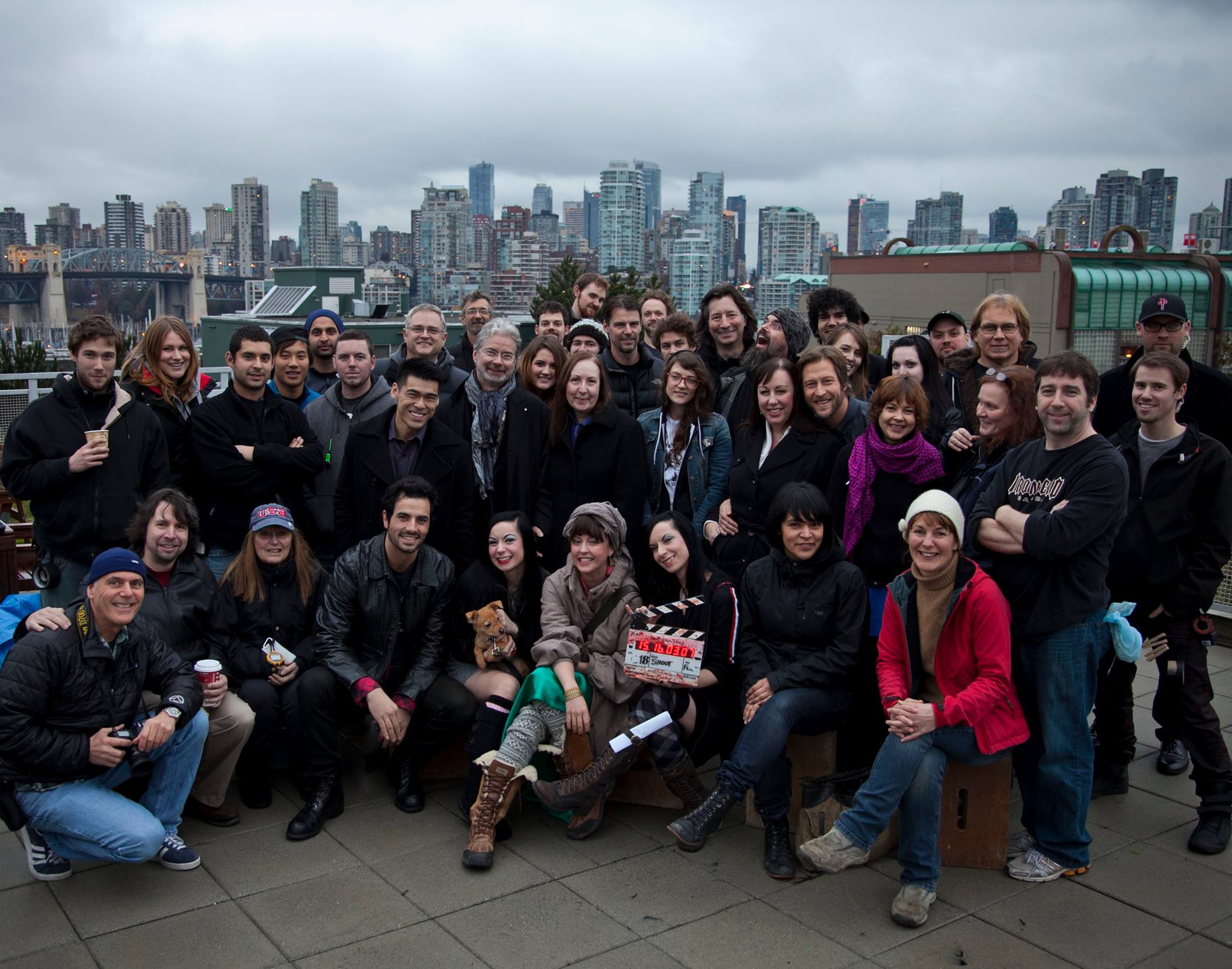 Cast and crew photo for American Mary.