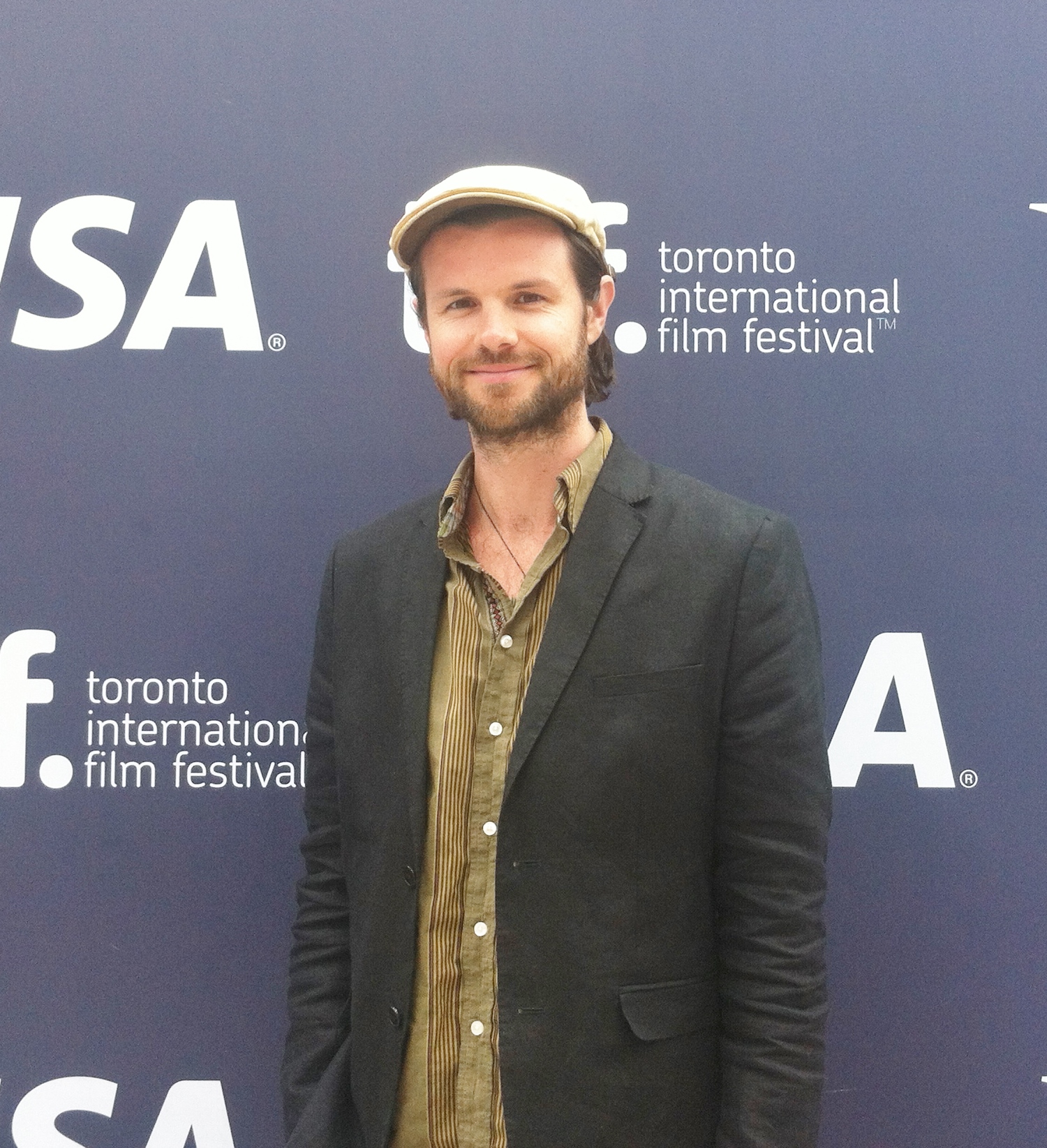 James Napier Robertson at a Toronto Film Festival screening of The Dark Horse