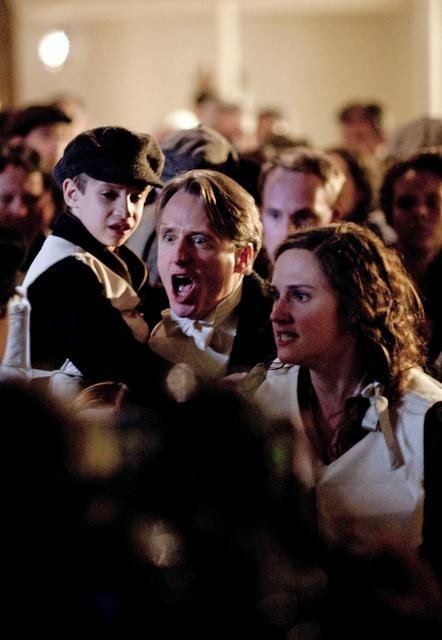 Still of Linus Roache and Ruth Bradley in Titanic (2012)