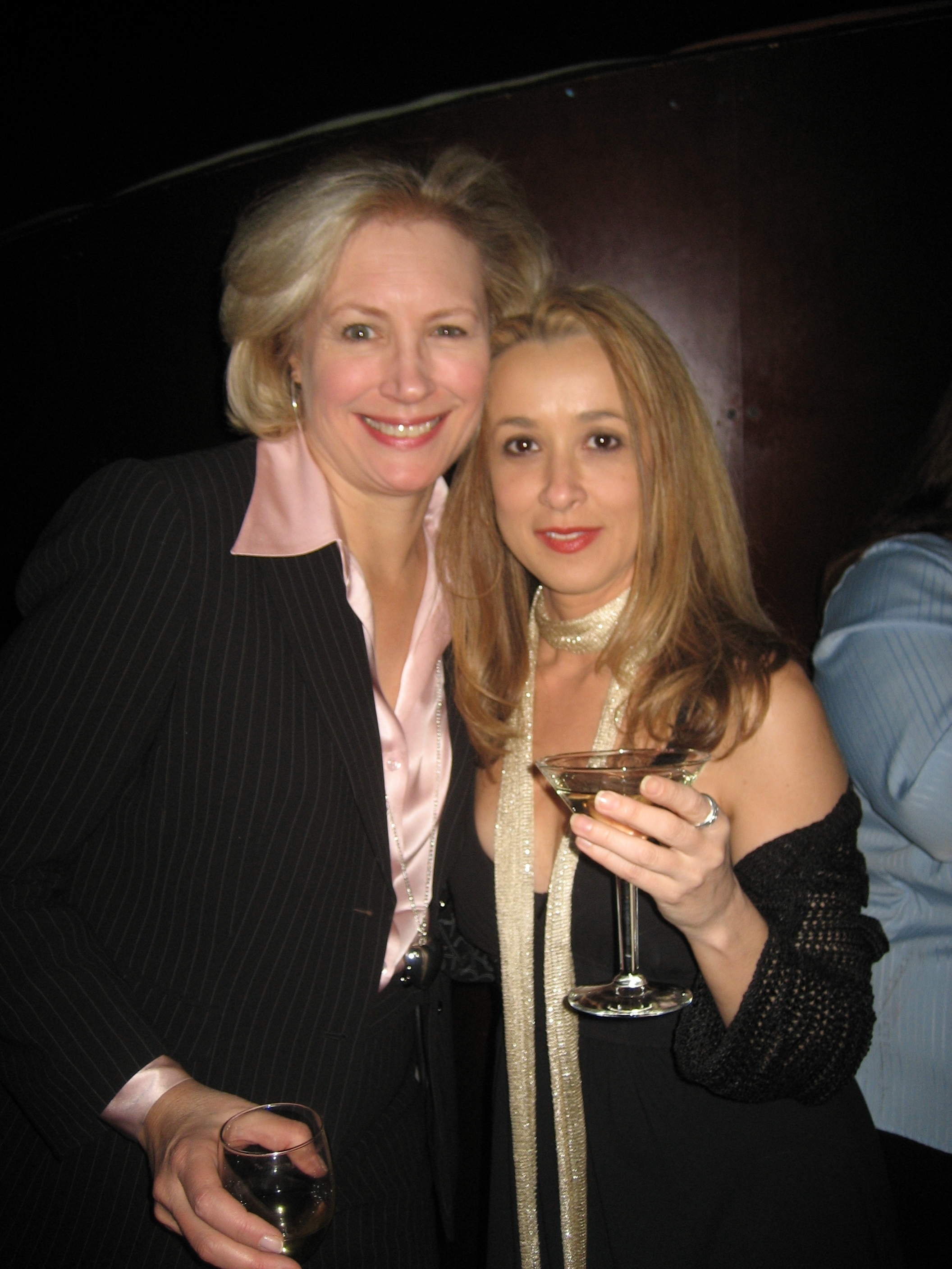 w/agent Nancy Curtis of Harden Curtis at the 2007 Artios Awards