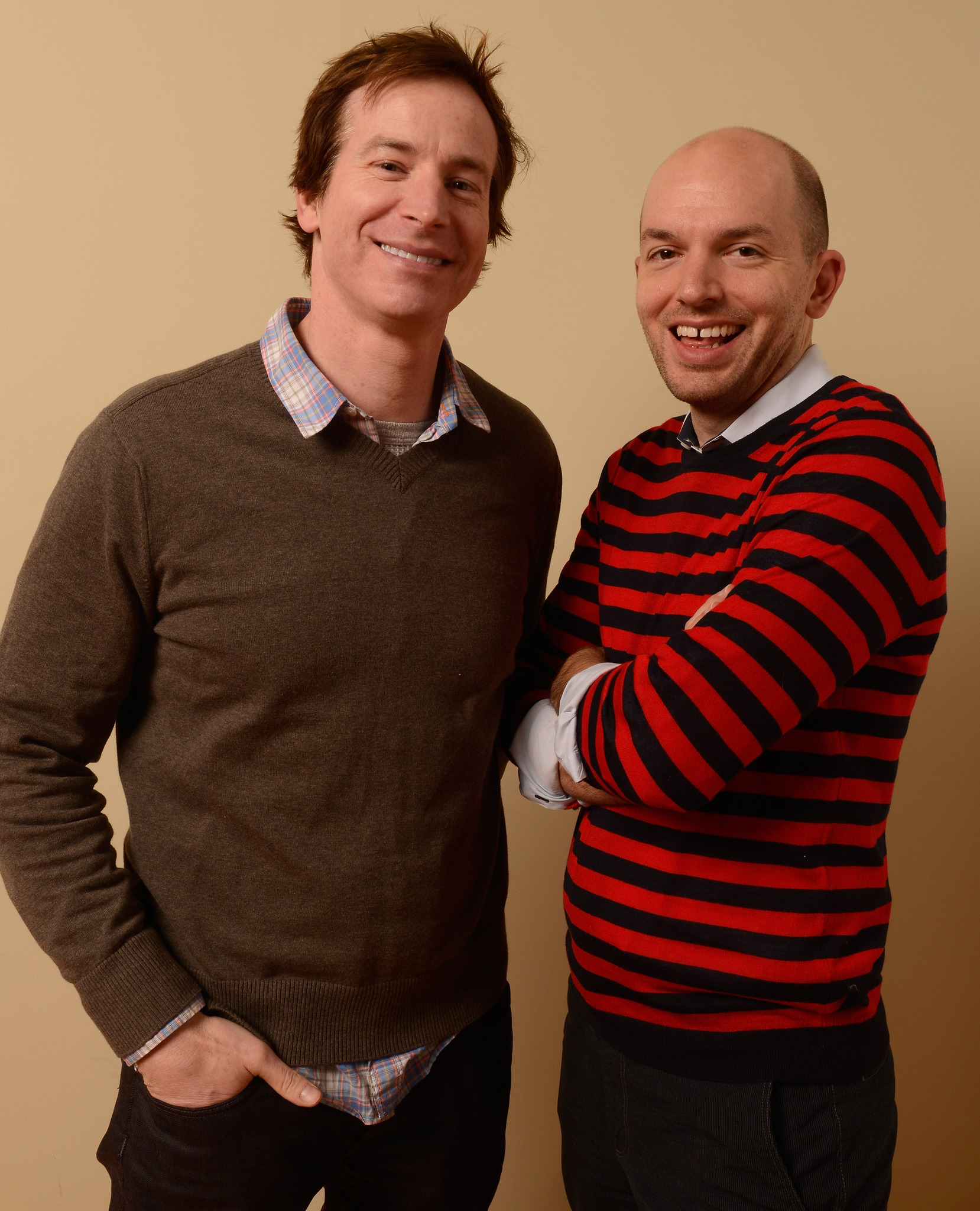 Rob Huebel and Paul Scheer at event of Hell Baby (2013)